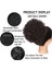 Afrika Siyah Afro Peruk Saç Torbası Kabarık Tomurcuk Bun Yüksek Sıcaklık Fiber Peruk Tomurcuk Mikro Hacimli Saç Torbası (Yurt Dışından) 3