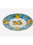 Capri Mavi Melamin Yemek Tabağı 28 cm 2