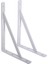 Çıkarılabilir Üçgen Braket Kalınlaştırılmış Yüksek Yük Taşıyan Ağır Hizmet Braketi Duvar Sabit Braket Raf Aparatı 20X25CM (Yurt Dışından) 1