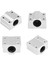 3D Yazıcı Slayt Blok Doğrusal Hareket Rulman Topu SCS8UU 8mm Burç Anet A8 Prusa I3 4 Adet (Yurt Dışından) 3