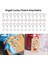 24PCS Melek Anahtarlıklar, Organze Çantalı Kolyeler ve Düğün Partisi Iade Hediyeleri Şekerleri Için Etiket (Yurt Dışından) 4