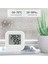 No.9 Stili Mini Termometre Higrometre Ölçer LCD Dijital Sıcaklık Higrometre Sensörü Ölçer Kapalı Oda Elektronik Ev Termometreleri (Yurt Dışından) 2