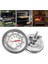 1 Adet Tarzı Izgara Termometre Paslanmaz Çelik Barbekü Sigara Içen Izgara Sıcaklık Bimetalik Thermome Ölçer Termometre Fahrenheit Mutfak Aletleri (Yurt Dışından) 2