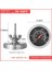 Zining Shop No.7 Tarzı Barbekü Termometre Arama Sıcaklık Ölçer Bimetal Pişirme Gıda Sondası Mutfak Gereçleri Paslanmaz Çelik Barbekü Sigara Içen Izgara Termometresi (Yurt Dışından) 1