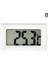Beyaz Stil Mini Dijital LCD Oto Araba Pet Balık Tankı Kapalı Uygun Sıcaklık Sensörü Elektronik Termometre Ölçer Termostat (Yurt Dışından) 1