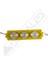 12 Volt Amber (Sarı) 3 Watt 3 Lü Lensli 3030 Reklamcı Modül 10 Adet 1