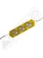 12 Volt Amber (Sarı) 3 Watt 3 Lü Lensli 3030 Reklamcı Modül 10 Adet 2