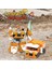 Kamyon Inşaat Aracı Robot Oyuncağa Dönüşür, Mühendis Aracı Savaşçı Oyuncağı, 6 Inç Deformasyon Robotu Figürleri. 6+ Yaş Erkek ve Kız Çocuklar Için Sökme Oyuncakları (Turuncu) (Yurt Dışından) 2