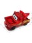 Arabalar 2 ve Arabalar 3 Çocuk Araba Oyuncakları Kırmızı Mater Döküm Model Araç Doğum Günü Pastası Topper Stocking Stuffers Erkek Çocuklar Için (Yurt Dışından) 3