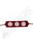 12 Volt Kırmızı 3 Watt 3 Lü Lensli 3030 Reklamcı Modül 10 Adet 1