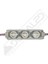12 Volt Günışığı 3 Watt 3 Lü Lensli 3030 Reklamcı Modül 10 Adet 1