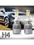 Quanbu Yeni 2 Adet C6 LED Araç Far Kiti Cob H4 36 W 7600LM Beyaz Ampuller (Yurt Dışından) 2