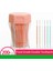 Turuncu Tarzı K Diş Arası Fırça Çift Kafalı Diş Temizleme Kürdan Ağız Bakımı Aracı Için Fırçalanmış 6.2 cm Tandenstokers Diş Ipi (Yurt Dışından) 5