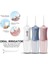 Beyaz Stil Oral Irrigator USB Şarj Edilebilir Diş Duşu Taşınabilir Diş Su Jeti 240ML Su Deposu Su Geçirmez Diş Temizleyici 4 Temiz Meme (Yurt Dışından) 5