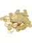 1,8X25MM Yuvarlak Tek Delik Pirinç Payet Pul Parlak 640GR 1