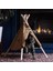 Turuncu Tarzı 80X90CM ZK40 Pet Teepee Köpek ve Kedi Yatak Beyaz Kanvas Köpek Kanvas Sevimli Ev-Taşınabilir Yıkanabilir Köpek Çadırları Köpek ve Kedi Için Pet Köpek Yavru Yavru Yatak (Yurt Dışından) 3