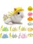 Muz Tarzı M Boyutu Pet Tavşan Giysileri Sevimli Ceket Kaban Küçük Hayvan Koşum Tasma Yelek Bunny Hamster Çanta Şapka Açık Tavşan Elbise Aksesuarları (Yurt Dışından) 2