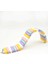 Sarı Stil 6X40CM Hamster Renkli Egzersiz Merdiveni Ahşap Tırmanma Teleferik Kemer Köprü Geçit 2 Sabitleme Kancaları ile Papağan Kuş Oyuncakları Pet Kaynağı (Yurt Dışından) 4