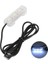 Siyah Stil Mini Uzun Hizmet Ömrü Balık Tankı Işık USB Mini Akvaryum LED 2'' Günlük Işık Dayanıklı LED Akvaryum Işık Çubuğu 2 Inç (Yurt Dışından) 1