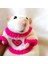 No.3 Tarzı Hamster Giysileri Küçük Evcil Hayvan Kışın Sıcak Tutmak Şapka Kazak Mini Sevimli Çiçekli Şube Fare Kirpi Lla Giydirme Giysileri (Yurt Dışından) 3