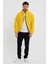 Sarı Erkek Hırkası, Fermuarlı Hırka, Peluş Hırka, Oversize Hırka 1