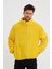 Sarı Erkek Hırkası, Fermuarlı Hırka, Peluş Hırka, Oversize Hırka 4