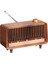 AS25 Nostaljik Şarjlı Fm Radyo, Handfree+Aux+Usb ve Tf Card Okuyuculu Mp3 1