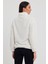 Beyaz Kadın Hırkası, Fermuarlı Hırka, Oversize Hırka, Peluş Hırka 4