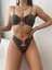 Haki Yeşili Tokalı Italyan Kumaş Bikini Takımı 2