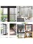 Yeşil Stil 45X200CM Pencere Gizlilik Filmi Dekor Opak Yapışkan Olmayan Buzlu Pencere Etiket Vitray Streç Cam Filmi Çıkarılabilir Banyo Duş Kapısı Için (Yurt Dışından) 3