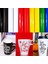 Turuncu Tarzı 30CMX150CM Çok Renkli Kalıcı Yapışkanlı Vinil Rulo Cricut Tasarım Yazı Filmi Bardak Cam Çıkartma Kart Dıy Kendinden Yapışkanlı Film (Yurt Dışından) 2