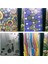 No.8 Tarzı 45X200CM cm Saydam Opak Kendinden Yapışkanlı Cam Filmi Sürgülü Kapı Balkon Banyo Gizlilik Vinil Cam Çıkartması Fensterfolie (Yurt Dışından) 3