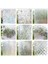 Mor Tarzı 45X200CM Pencere Gizlilik Filmi Vitray Filmi Statik Sarılmak Dekoratif Vinil Çıkarılabilir Pencere Tonu Uv Engelleme Çıkartmalar Ev Ofis Için (Yurt Dışından) 2