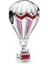 Gümüş Uçan Balon Detaylı Charm 1