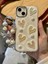 iPhone 14 Plus Uyumlu Lux Işıltılı Inci Charmlı Kalpli Kılıf 4