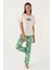 Yumuşak Dokulu Kısa Kol Kadın Pijama Takım 8804 3