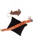 Köpek kolyesi hakiki deri minik ırk turuncu metal zımbalı genişlik:1,5cm boyun ölçüsü:14-26cm ayarlamalı dog collar K1-11TU 2