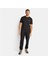 Small Linear Logo Print Tee Siyah Erkek T-Shirt 2