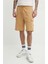 Woven Badge (Bb) Cargo Sweatshort Lıght Wheat Boot Erkek Şort 1