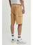 Woven Badge (Bb) Cargo Sweatshort Lıght Wheat Boot Erkek Şort 3