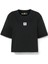 Short-Sleeve Tee Siyah Kadın T-Shirt 5