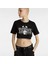 Growing Ideas Crew Crop Iı Siyah Kadın T-Shirt 1