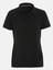 Ws Tech Pıque Polo Ss Siyah Kadın T-Shirt 1
