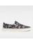 Classic Slip-On Black Desenli Unisex Sneaker 1