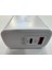 25W 3.0A USB-A To USB-C Çift Girişli Hızlı Akım Korumalı Isıya Dayanıklı Şarj Adaptörü(İphone 15 Serisi Uyumlu) 2