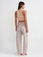 71457 Pembe Tintli Yan Cepli Denim Pantolon-Pembe 2