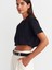 30402 Lastik Detaylı Tshirt-Siyah 4