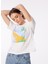 Beyaz Kadın Bisiklet Yaka Basic T-Shirt F4Sl-Tst0731 1
