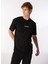 Yuvarlak Yaka Siyah Erkek T-Shirt Jorlafayette Emb Tee Ss Crew Neck 3