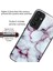 Samsung Galaxy A55 5g Telefon Arka Kapak Temperli Cam Desenli Tasarım Kılıf-Mor Mermer (Yurt Dışından) 2